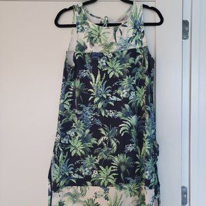 Tommy Bahama Art of Palms High Neck Romper